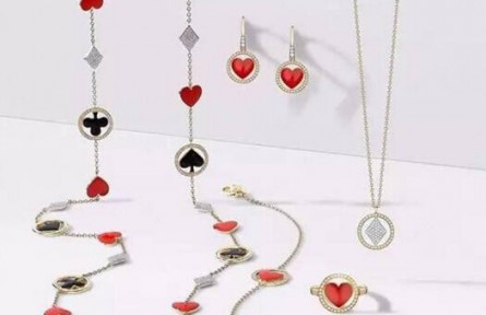 把撲克牌花色戴在身上 英國(guó)珠寶品牌喬治培諾全新系列