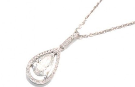 水滴形鉆石吊墜