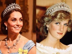 凱特王妃佩戴Lover’s Knot王冠出席英國國宴