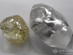 萊索托王國發現 166ct 鉆石原石和 77ct 黃鉆原石