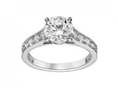 卡地亞一克拉鉆石戒指價格多少