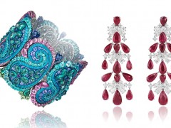 Chopard蕭邦推出2017 Red Carpet高級珠寶新作：阿拉伯刺繡、地毯花紋與水晶吊燈