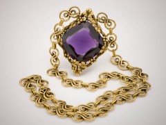 蒂芙尼紫水晶項鏈100周年慶【圖】