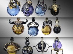 來(lái)自英國(guó)鬼才設(shè)計(jì)師的十二星座吊墜