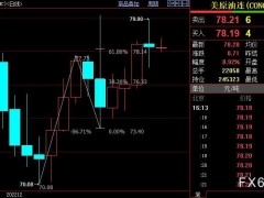 NYMEX原油上看79.95美元
